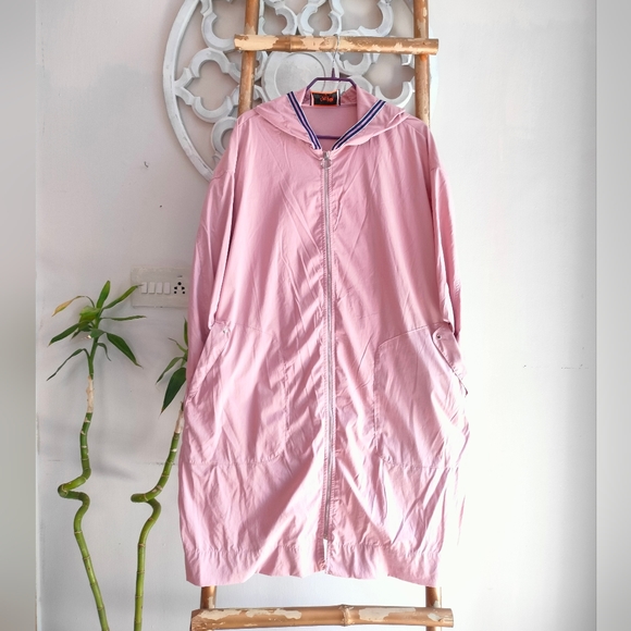 Z by Zishen Jackets & Blazers - Pink Lightweight Windbreaker Jacket from Seoul
